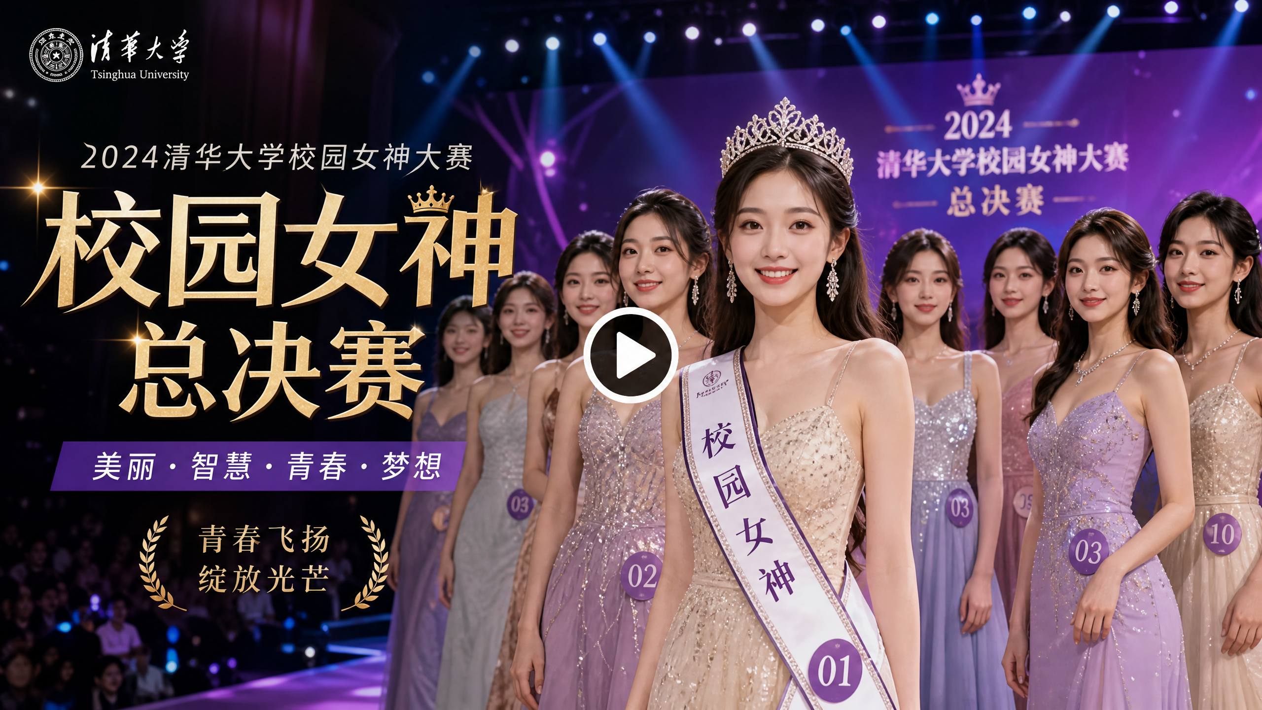 陈美娇 【陈美娇影视传媒】陈美娇年度校园女神大赛传媒全程记录，精彩传媒演示